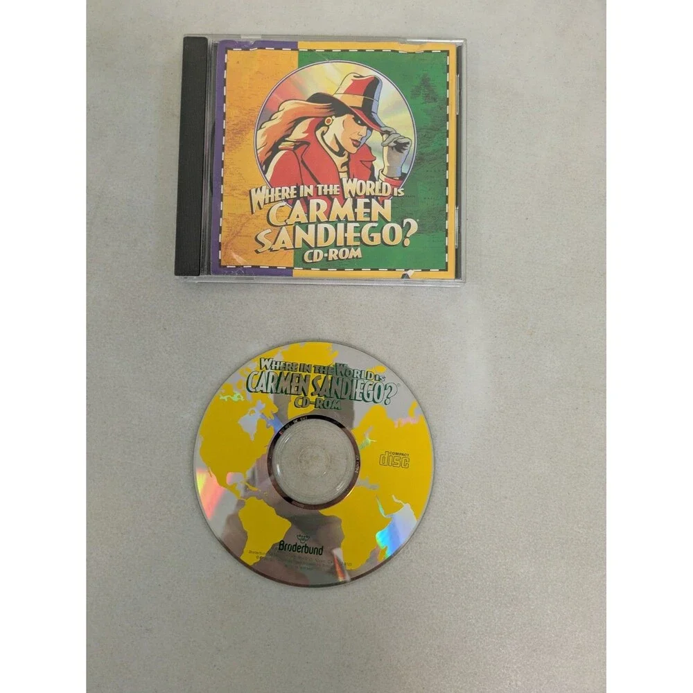 Vintage PC Game Lot (10) Sims, RollerCoaster Tycoon Empire Earth Carmen Sandiego